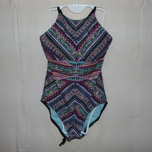 Mossimo Lace-up Swimsuit XL